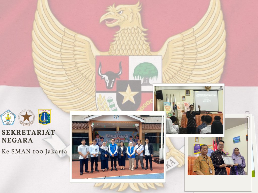 Sekretariat Negara Indonesia ke SMAN 100 Jakarta